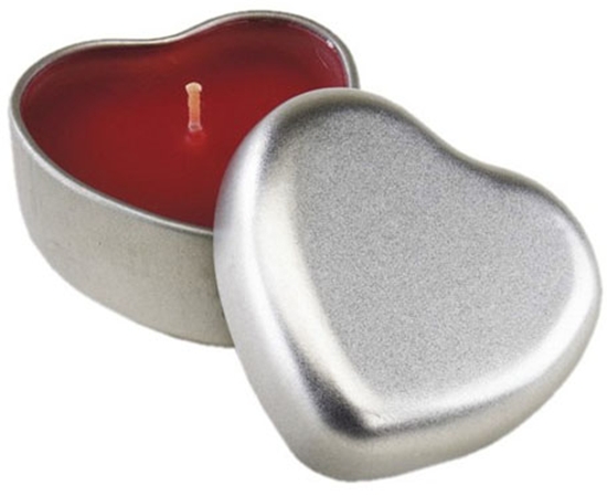 0902115 Lumanare promotionala in forma de inima Good spirits poza 1