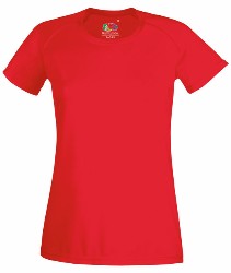 61 390 40 Tricouri promotionale sport barbatesti rosii Performance T Fruit of the Loom poza 4