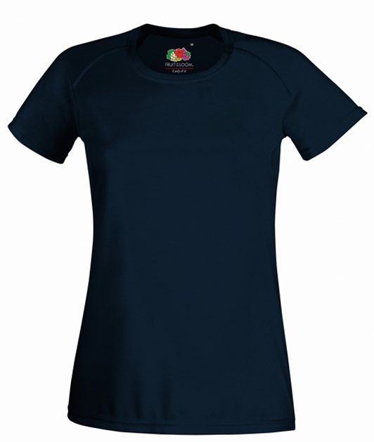 61 390 AZ Tricouri promotionale sport barbatesti negre Performance T Fruit of the Loom poza 5