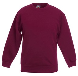 62 041 41 Bluze promotionale pentru copii visinii Kids Set In Sweat Fruit of the Loom poza 7