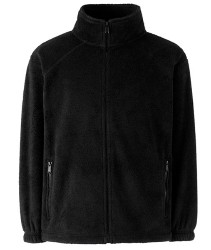 62 511 36 Jachete promotionale pentru copii negre Kids Outdoor Fleece Fruit of the Loom poza 2