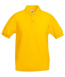 63 417 34 Tricouri promotionale galbene pentru copii Kids 65 35 Fruit of the Loom poza 2