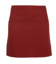 9123 Sort scurt cu buzunare Clasic visiniu poza 3