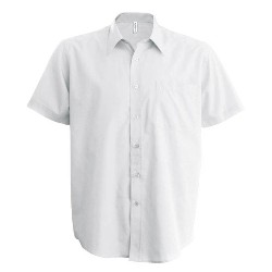 AP95140 camasi albe barbatesti cu maneca scurta poza 2