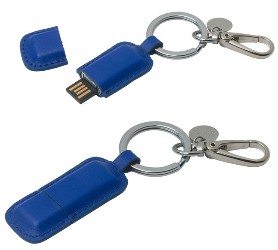CAU434 breloc albastru cu stick usb de 8Gb Cacharel London Klein poza 1