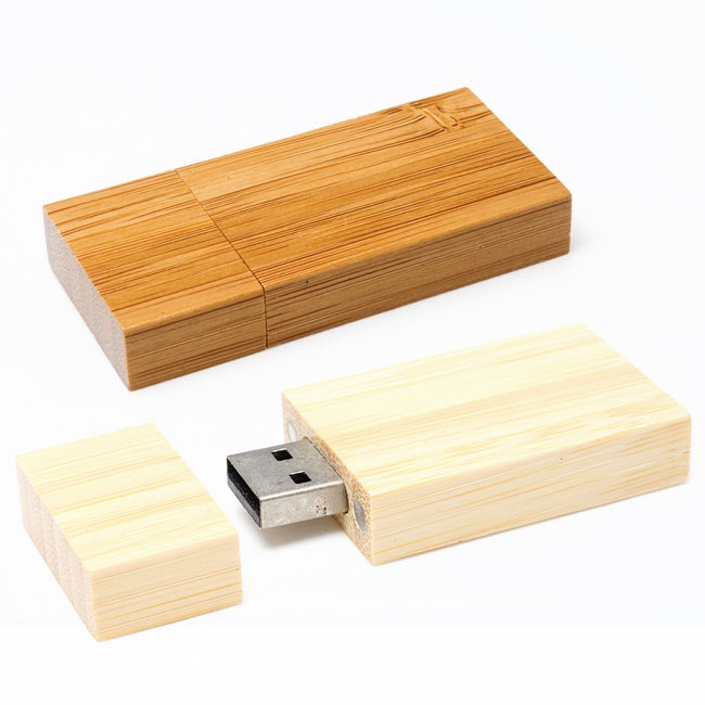 CM1140 stick USB din lemn de bambus 1GB 2GB 4GB 8GB 16GB poza 1