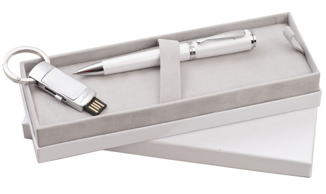 CPBU161 seturi de pixuri cu brelocuri USB Cacharel poza 1