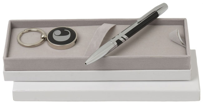 CPBU374 seturi de pixuri Cacharel cu brelocuri USB poza 1