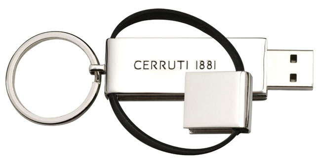 NAU211 stick USB 4Gb cu breloc Cerruti Baseline poza 1