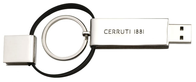 NAU211 stick USB 4Gb cu breloc Cerruti poza 2