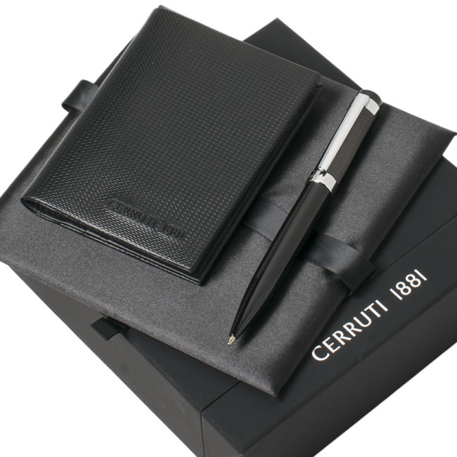 NPBC326 seturi de portofele Cerruti 1881 cu pixuri metalice poza 1