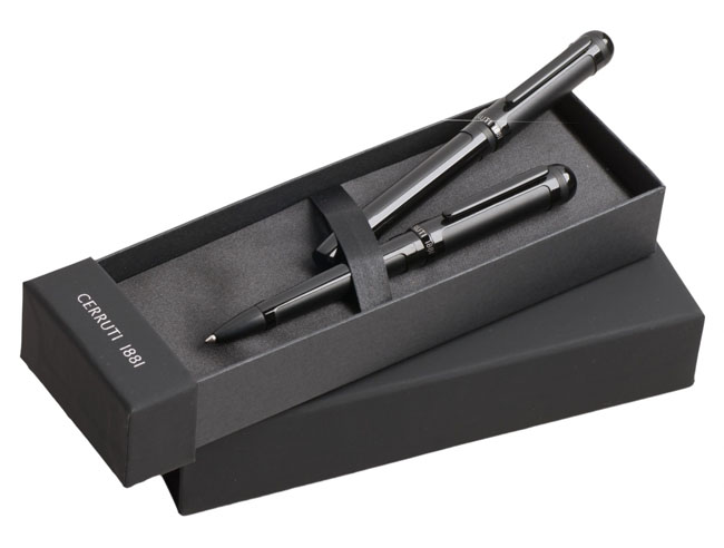 NPBR210 seturi de cadou Cerruti cu 2 pixuri metalice Baseline poza 1