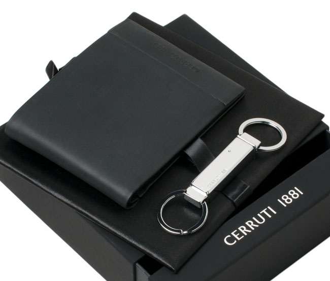 NPKW4374 seturi de cadou Cerruti cu portofel si breloc de lux poza 1