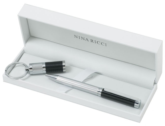 RPBU457 seturi Nina Ricci de brelocuri USB cu pixuri poza 1