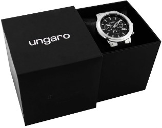 UMM1325 Ceasuri de lux unisex Ungaro Alessandro Black poza 3