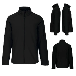 jachete unisex negre kariban impermeabile ap59042 poza 4