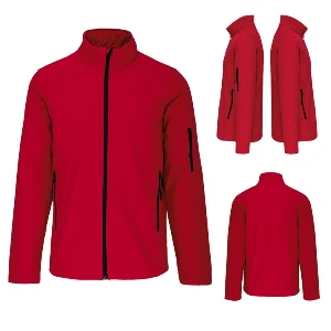 jachete unisex rosii kariban impermeabile ap59042 poza 5