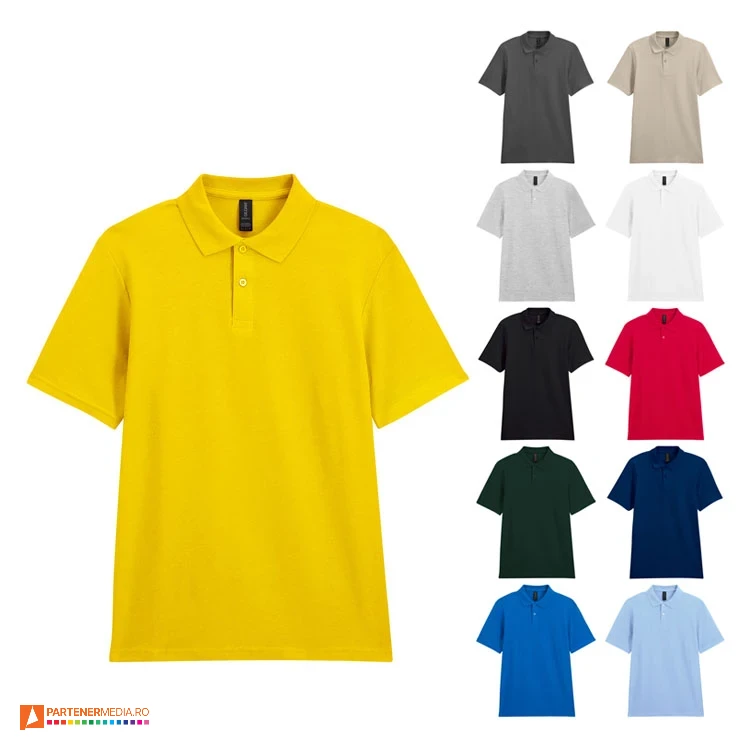 tricouri promotionale unisex gildan din bumbac cu guler polo ap592995 poza 1