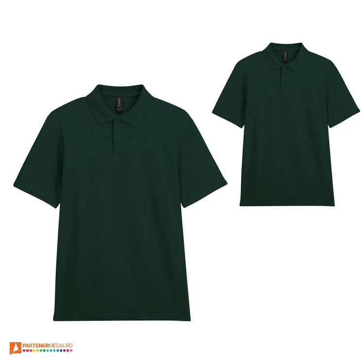 tricouri verzi gildan din bumbac cu guler polo ap592995 poza 3
