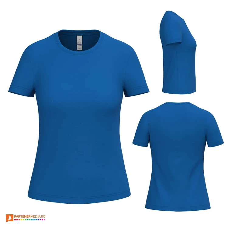 tricouri albastre sport pentru dame din poliester ap593045 tricouri albastre sport pentru dame din poliester ap593045 poza 3