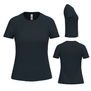 tricouri bleumarin sport pentru dame din poliester ap593045 poza 5