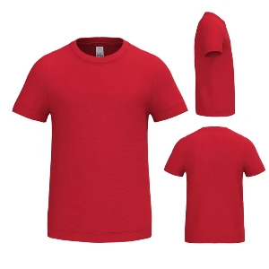 tricouri sport rosii pentru copii ap593046 poza 3
