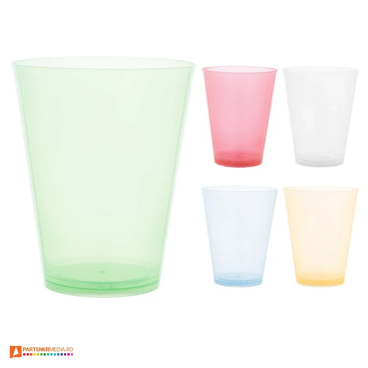 pahare din plastic reutilizabile de 500 ml ap717010 poza 1