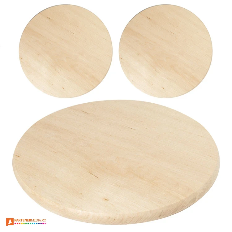 tocatoare din lemn cu diametru de 22 cm ap717025