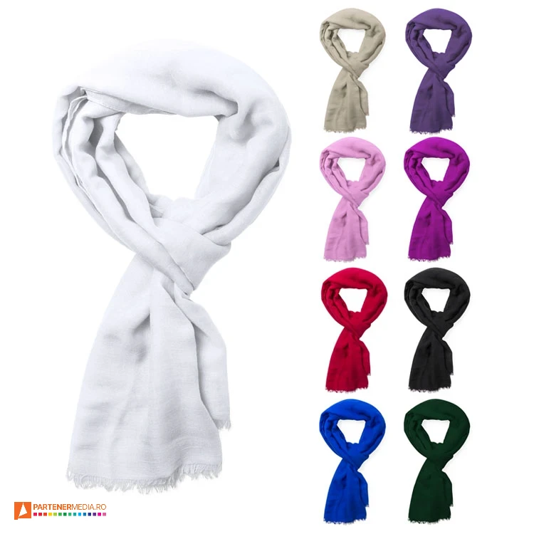 esarfe promotionale colorate din poliester ap721014 poza 1