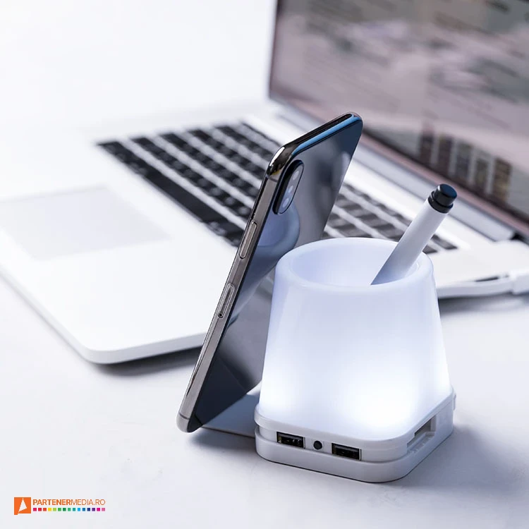 suporturi promotionale de pixuri cu  porthub usb ap721041 poza 2