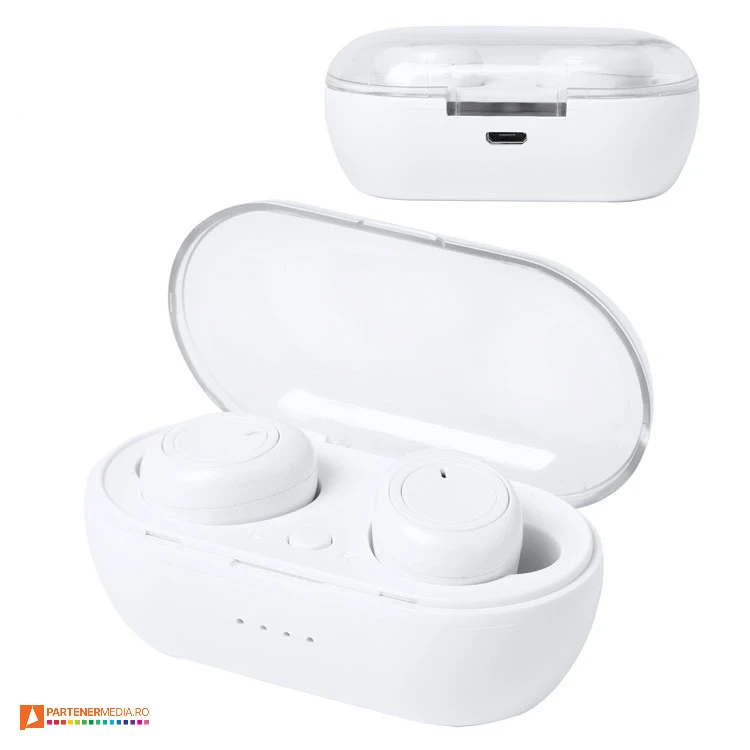casti audio wireless cu incarcator ap721362