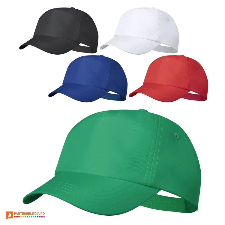 sepci colorate unisex din poliester reciclat ap721583 sepci colorate unisex din poliester reciclat ap721583 poza 1