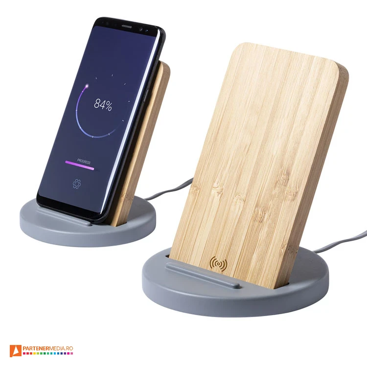 incarcatoare wireless cu suport de telefon ap721849