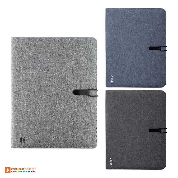 mape a4 promotionale cu coperti din poliester reciclat ap721881 mape a4 promotionale cu coperti din poliester reciclat ap721881 poza 1