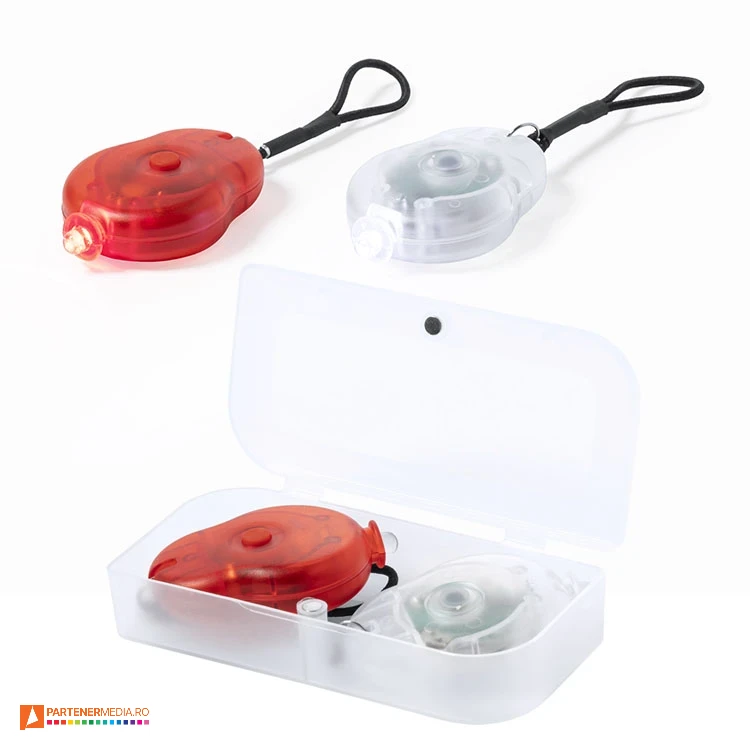 Seturi de 2 lanterne pentru bicicleta, din plastic cu curele elastice si 2 moduri de iluminare seturi de lanterne pentru biciclete ap722423
