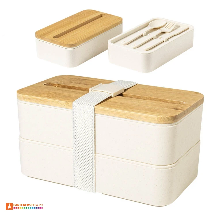 caserole promotionale duble cu set de tacamuri reutilizabile ap722531 caserole promotionale duble cu set de tacamuri reutilizabile ap722531 poza 1
