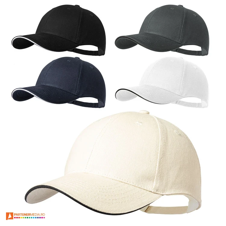 sepci unisex din bumbac cu 6 panele ap722691 sepci unisex din bumbac cu 6 panele ap722691 poza 1