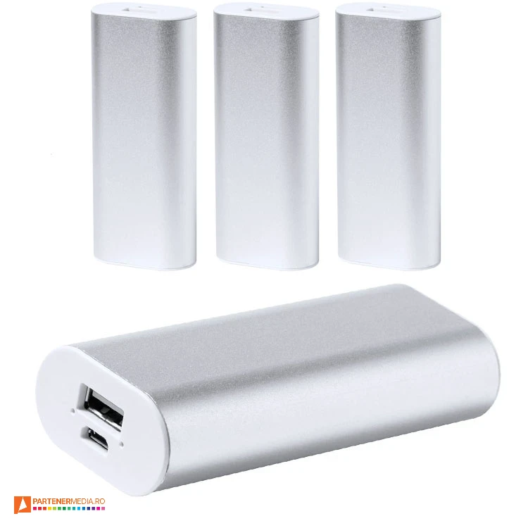 powerbank uri promotionale din aluminiu de 2200 mah ap722733 poza 1