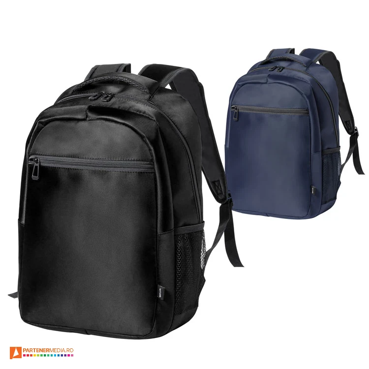 rucsacuri promotionale din nylon cu buzunare laterale ap722774 poza 1