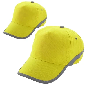 sepci galbene reflectorizante din bumbac ap731527 poza 3