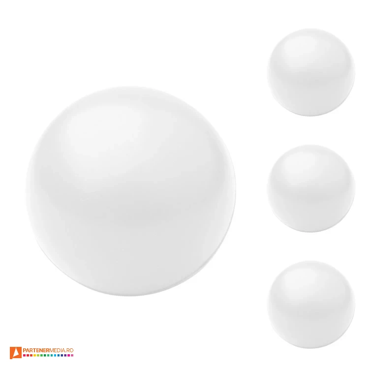 mingi albe antistres promotionale de 7 cm ap731550 poza 4