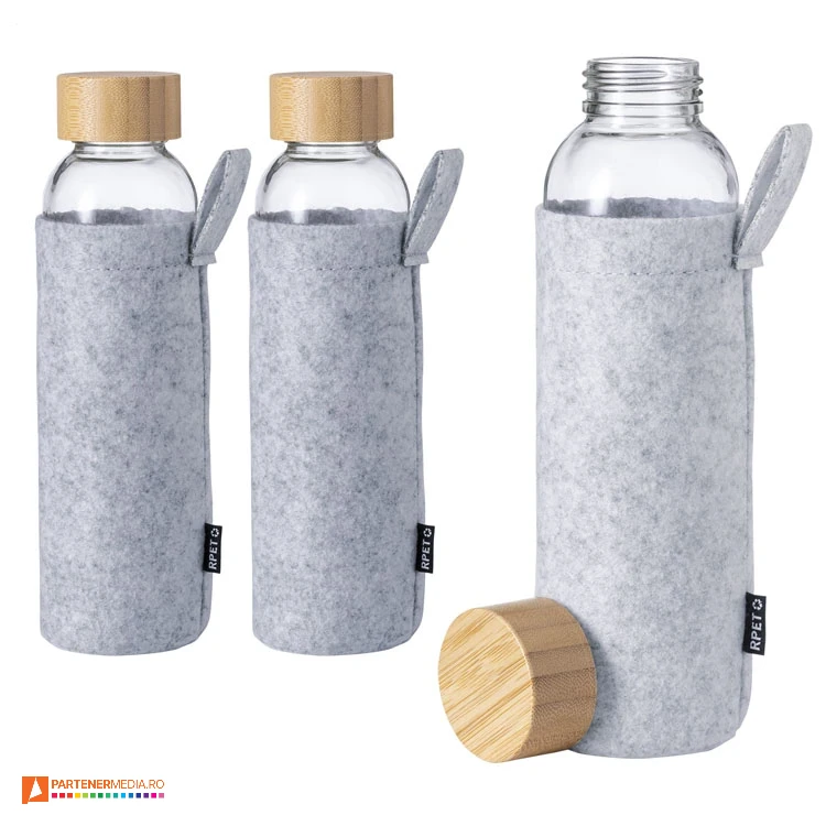 sticle promotionale de 500 ml cu husa din pasla ap733325