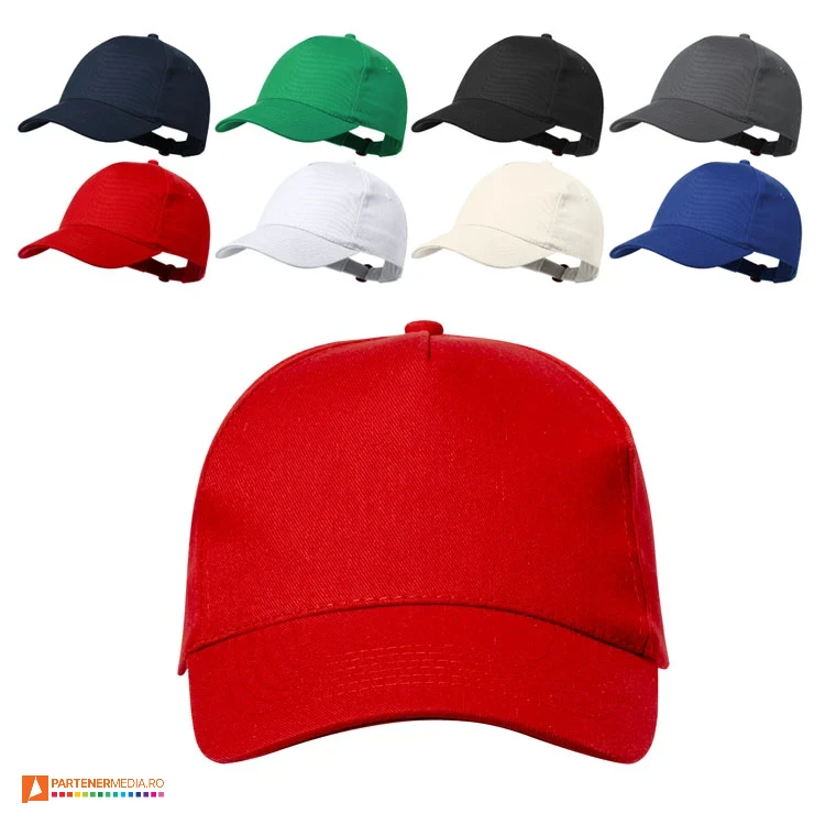 sepci unisex colorate din bumbac reciclat ap733936 poza 1