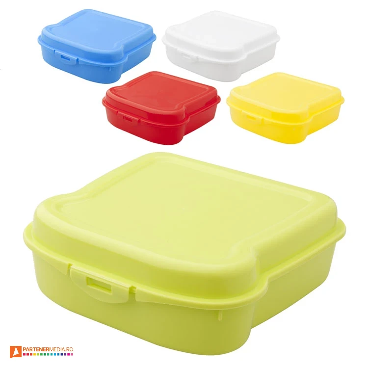Caserole promotionale din plastic cu capacitate de 450 ml caserole din plastic pentru sandwich uri ap741293