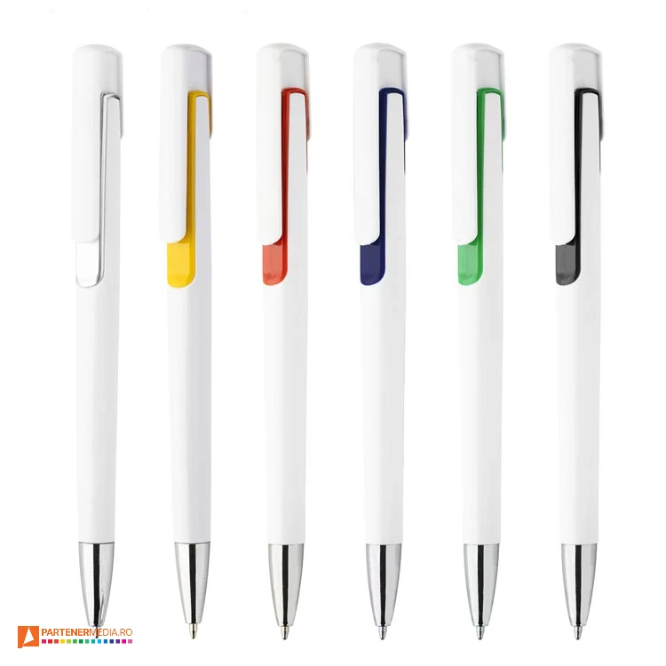 pixuri albe promotonale cu element colorat si agatatoare lata ap741306 poza 1