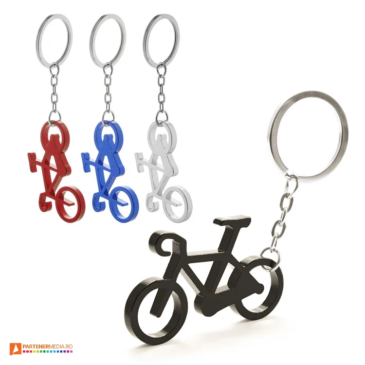 brelocuri metalice colorate cu forma de bicicleta ap741588 poza 1