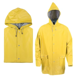 pelerine galbene promotionale din pvc cu buzunare ap741687 poza 3