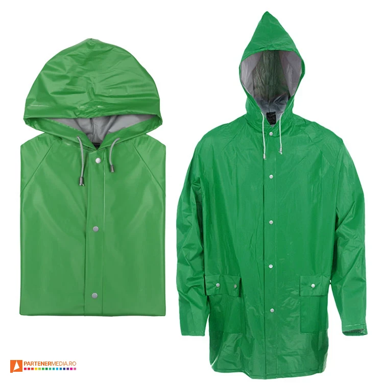 pelerine verzi promotionale din pvc cu buzunare ap741687 poza 6