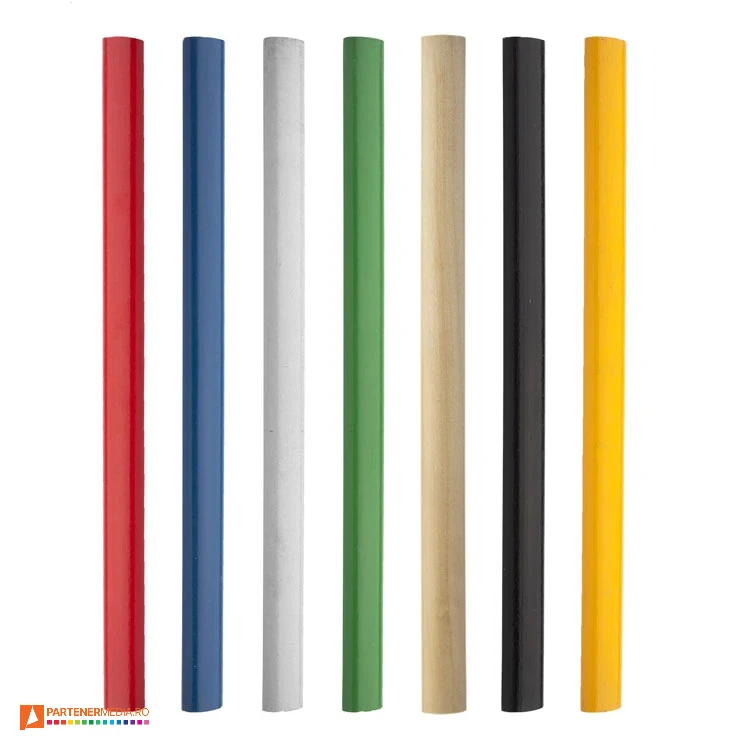 Creioane colorate de tamplarie cu design clasic creioane de tamplarie din lemn cu suprafata colorata ap761177
