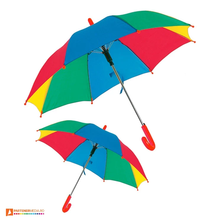 umbrele multicolore pentru copii ap761223 poza 1